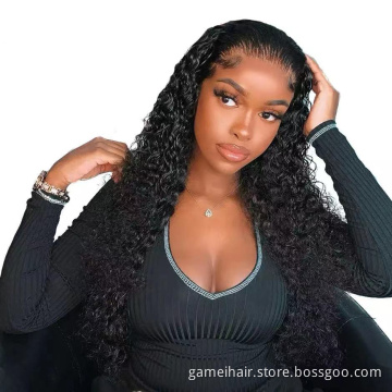 grade 5a 9a 10a ombre lash  jerry curly wig real pure remy100% Brazilian full hd lace frontal human hair wigs